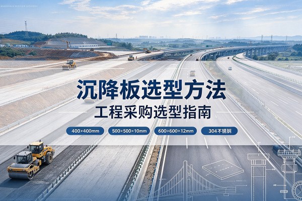 贵港沉降板选择方法