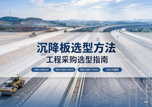 贵港沉降板选择方法