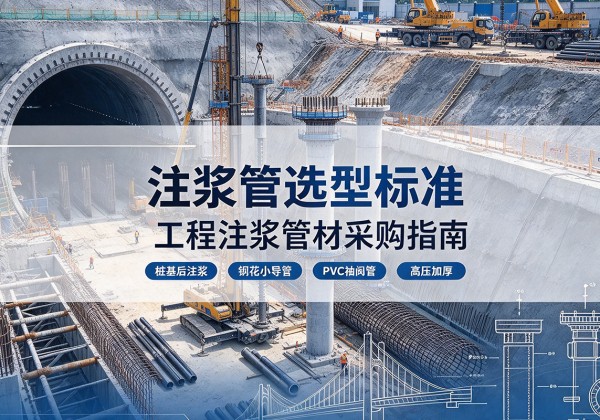 贵港注浆管选型标准